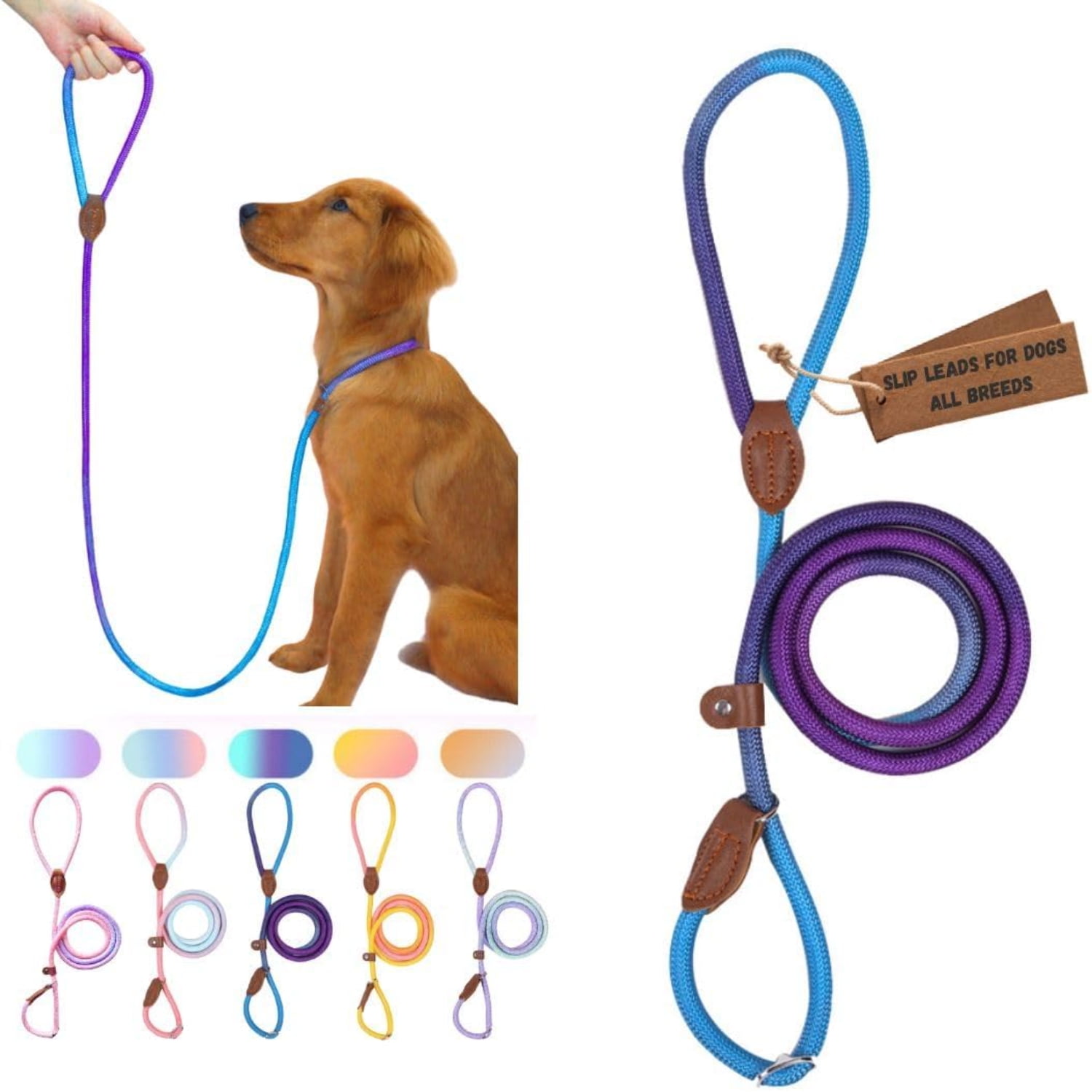 Vibrant Pink and Yellow Comfortable Durable and Effective Dog Training