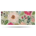 thumbnail image 1 of Vibrant Pioneer Flower Pattern Bathroom Rugs Mat,Non Slip Microfiber Bathroom Rug,Rubber Backing,Soft Bathroom Mats for Bathroom Floor,Tub and Shower,60x24in(150x60cm), 1 of 5