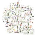 thumbnail image 1 of Vibrant Plant Stickers Nature Botanical Stickers Flower DIY Stickers for Laptops Suitcases Notebooks, 1 of 9