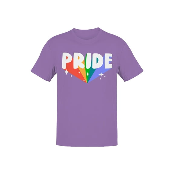 Vibrant Pride Celebration Heart Men's T-shirt