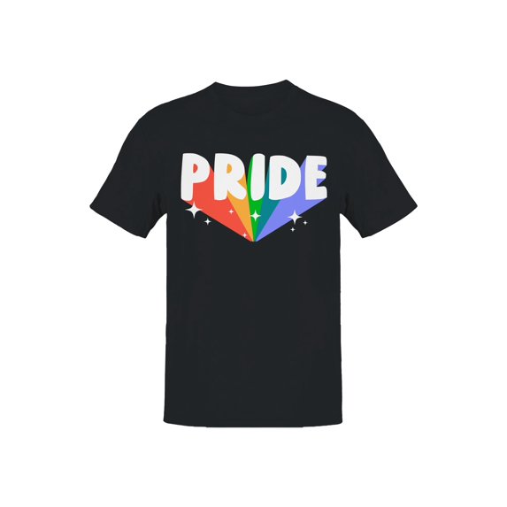 Vibrant Pride Celebration Heart Men's T-shirt