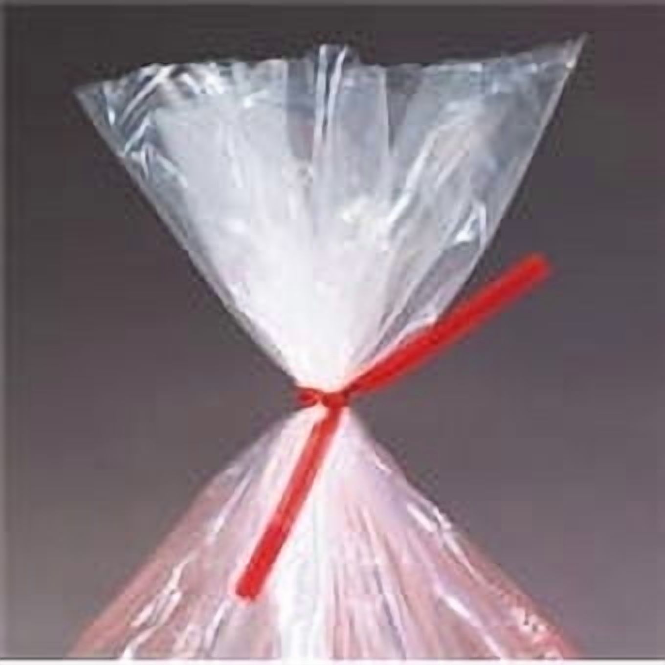 SSBM 5" x 5/32" Red Plastic Twist Ties Reusable, MoistureResistant Wire Ties for Bag Sealing 2000 Count