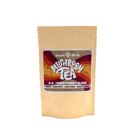 Vibrant Roots Mushroom Tea, O.G. "Everything" Blend-3.2 oz