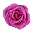 thumbnail image 1 of Vibrant Rose Heads (3.54in/9cm) - Silk Fabric Fake Rose Blooms, Ideal for Wedding Table Centerpieces, Wreath Decor, Home & Party Floral Arrangements, 1 of 7