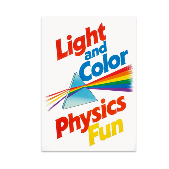Vibrant Science Wall Decor - Physics Enthusiast - 13x19 Poster Print