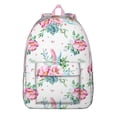 thumbnail image 1 of Vibrant Sunflower Floral Design Backpack with Laptop Sleeve, Spacious College Bookbag for School and Work, Durable Nylon Backpack for Everyday Use, Great Gift Idea, 1 of 5