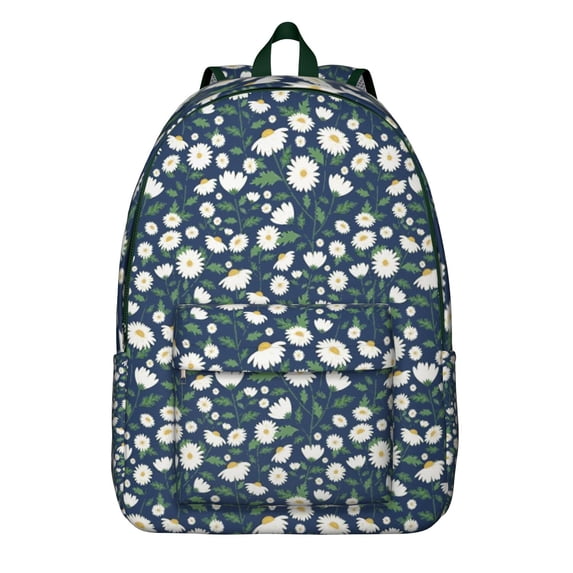 Vibrant Sunflower Flowers Print Backpack with Organized Interior, Perfect for Carrying Textbooks and Files, Durable Exterior, Reward Gift