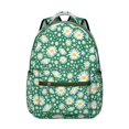 thumbnail image 1 of "Vibrant Sunflower Patterned Backpack with Wildflower Accents - Women's Stylish School Bag for College & Work, Water-Resistant Fabric with Organized Storage", 1 of 6