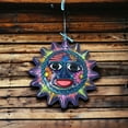thumbnail image 1 of Vibrant Talavera Sun Wall Decor | Hand-Painted Mexican Artisan Craft, 1 of 3