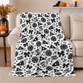 thumbnail image 1 of Vibrant Team Spirit Squad Game Day Joy Doodle, Playful Artistic Scene, Warm Flannel Blanket for Living Room and Bedroom, Art Lovers Housewarming Gift, Artistic Home Decor, 1 of 9