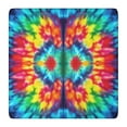 thumbnail image 1 of Vibrant Tie Dye Symmetry Square Fitted Tablecloth with Elastic Edge,Square Table Cover,Washable Elastic Table Cover for Home Kitchen Party Decor 36"x36", 1 of 6