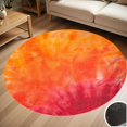 thumbnail image 1 of Vibrant Tie-Dye With Multicolor Pattern Round Carpet Living Room Bedroom Home Decoration Coffee Table Mat Lounge Rug Chair Mats, 1 of 5