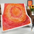 thumbnail image 1 of Vibrant Tie-Dye With Multicolor Pattern Sherpa Blanket Throw Blanket For Bed Chair Sofa Blanket For Women Men Blanket Microfiber, 1 of 8