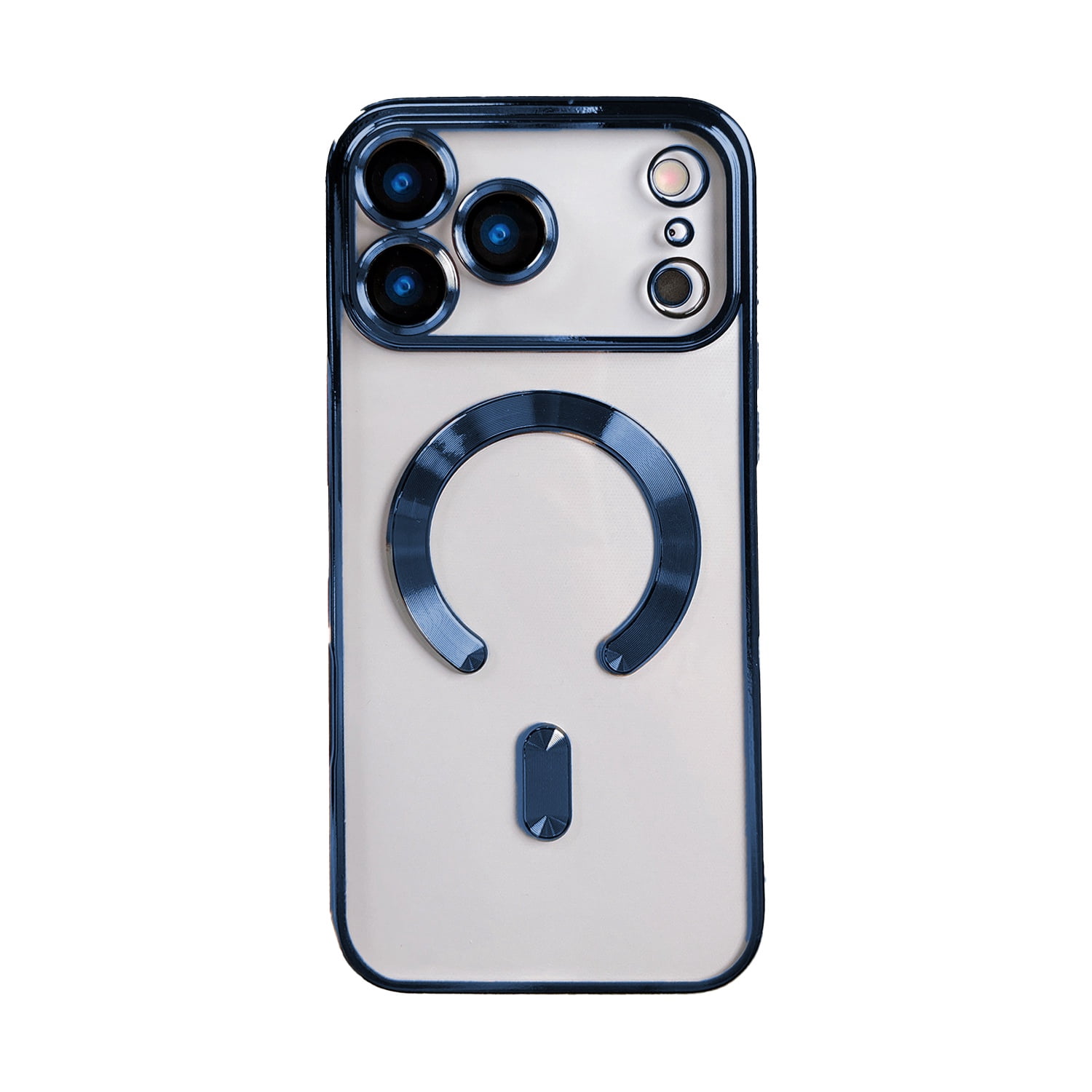 Vibrant Transparent Case with MagSafe for iPhone 17 Pro - Blue