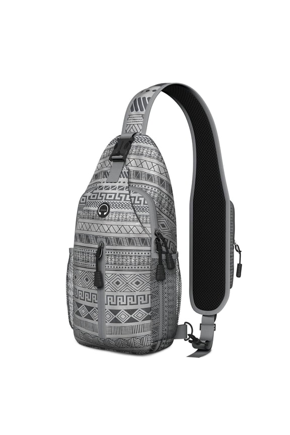Vibrant Tropical Paradise Sling Backpack – Lightweight Multipurpose Outdoor Backpack Featuring Hawaii Palm Tree Prints and Adjustable Comfortable Straps