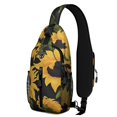thumbnail image 1 of Vibrant Tropical Paradise Sling Backpack – Lightweight Multipurpose Outdoor Backpack Featuring Hawaii Palm Tree Prints and Adjustable Comfortable Straps, 1 of 6