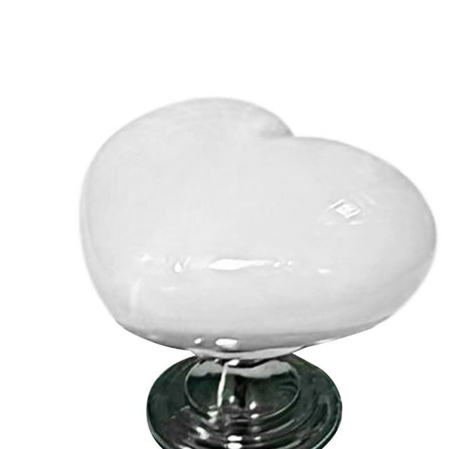 Vibrant Water Flush Button Toilet Press Button Heart Shaped Press Tank