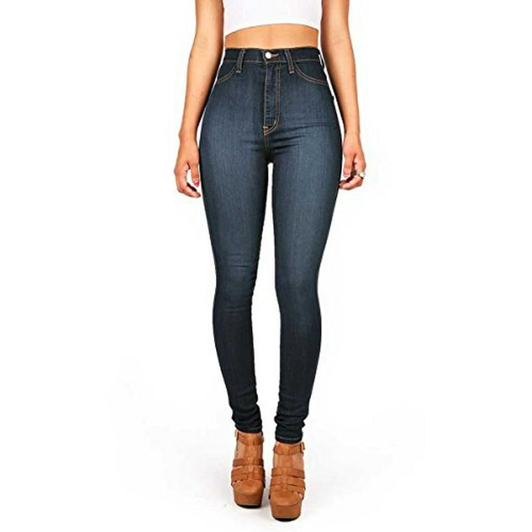 Classic high waist skinny jeans cheap