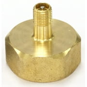 Vibrant Yard Company SVFNH, Gold Lead Free Brass 1/2 Inches Schrader Valve