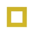 thumbnail image 1 of Vibrant Yellow Acid Free 20x20 Picture Frame Mats with White Core Bevel Cut for 8x8 Pictures - Fits, 1 of 2