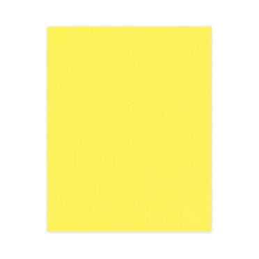 Vibrant Yellow Acid Free 8x10 Backing Board - Uncut Photo Mat Board - 1 Sheet