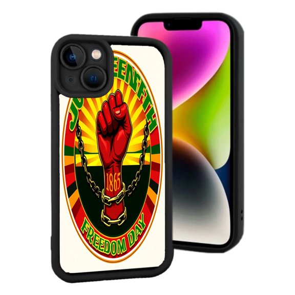 Vibrant iPhone 15 Case with Colorful Fist Design - Empowerment & Freedom Theme Lightweight & Stylish Protection