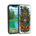 thumbnail image 1 of Vibrant-tropical-tiki-designs-1 Phone Case, Designed for iPhone 12 Case Soft Silicon for women girls boys wife gift,Shockproof Phone Cover, 1 of 1