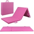 thumbnail image 1 of VibrantEcho 2’’ Thick Tri-fold Folding Gym Exercise Mat Extra Thick Gymnastics Mat Tumbling Mat with Carrying Handles for Home Workout, Core Workouts, Stretching, MMA, Yoga, 1 of 16