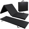 thumbnail image 1 of VibrantEcho 2’’ Thick Tri-fold Folding Gym Exercise Mat Extra Thick Gymnastics Mat Tumbling Mat with Carrying Handles for Home Workout, Core Workouts, Stretching, MMA, Yoga, 1 of 8