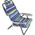 thumbnail image 1 of VibrantEcho Beach Chairs for Adults Heavy Duty, Foldable Patio Chaise Lounge Chair for Outdoor with Detachable Pocket, Portable Folding Chair for Beach, Camping and Pool, Multi Color, 1 of 17