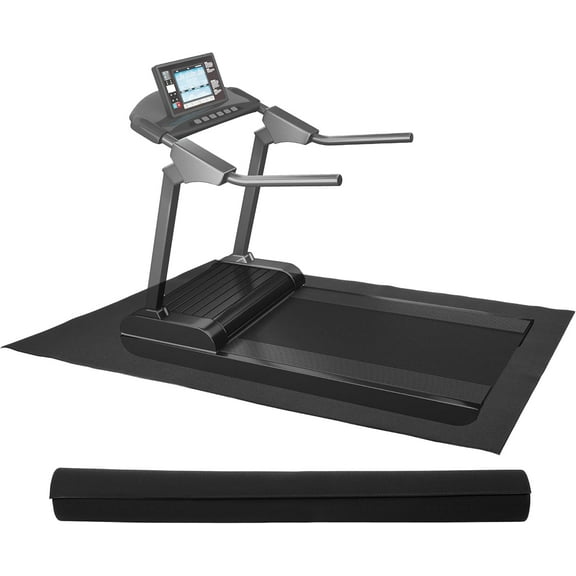 VibrantEcho High Density Home Gym Treadmill Exercise Bike Equipment Mat, 1/4" Thick, Multiple Sizes (48" x 72" (4 x 6FT))