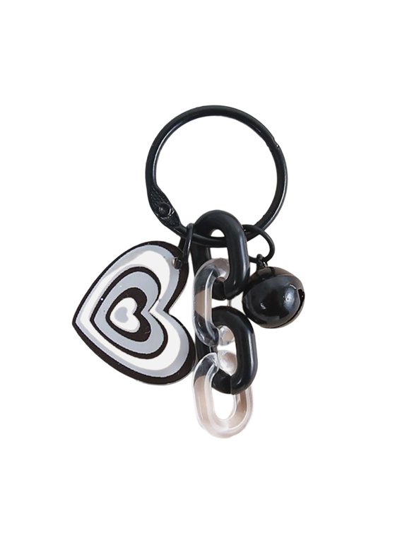 Vibranting Glitters Heart Charm With Sturdy Acrylic Construction for Customes Jewelry Making Projects