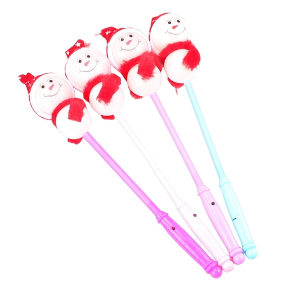 Vibrantins Party Glowing Sticks 4 Pieces Wand With Lanyards Mixed Color Accessory for Celebration and Festivals