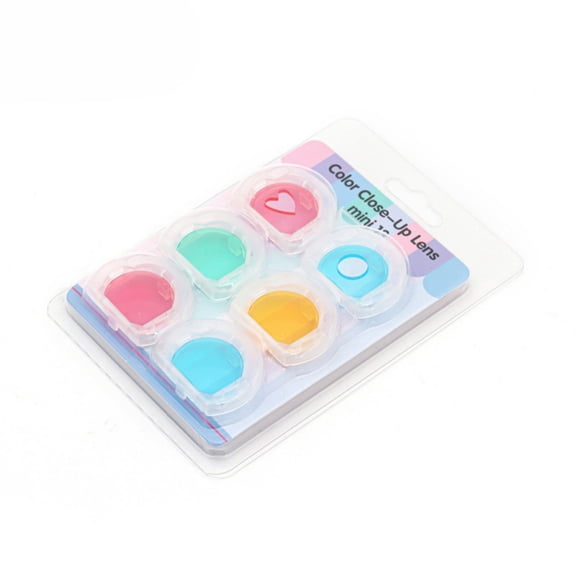 Multiple Color Plastic Filters Set Compatible for Mini 13 Camera Lens Filter Add Fun Styles To Instantly Pictures