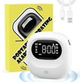Vibrating Alarm Clock For Heavy Sleepers, Battery Operated Bed Shaker