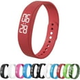 thumbnail image 1 of Vibrating Alarm Clock Watch, Shock Watch Alarm Clock, 2025 New Silent Vibration Wake up Wristband, Multifuncational Snooze-Free Smart Watchs for Women and Men, Deep Sleepers, 1 of 7