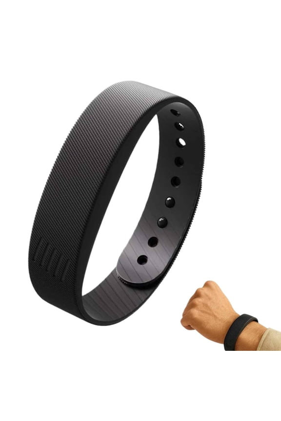 Vibrating Alarm Wristband Fitsleeps Alarm Bands Clock Watches 40-Day Battery Life Silent Wrist Shock Bands For Deepsleepers Elderly