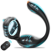 Vibrating Anal Plug Vibrator, 7 Vibration Male Sex Toys