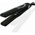 thumbnail image 1 of Vibrating Ceramic Tourmaline Ionic Flat Iron, 1-inch - Fast, Frizz-Free Ceramic Hair Straightener with Easy, Gentle Glide for Waves, Curls, Smooth Hair - Professional Styling Tools, 1 of 8