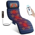 thumbnail image 1 of Vibrating Full Body Back Massager with Detachable Shiatsu Neck Massage Pillow, Massager Mat with APP, 1 of 13