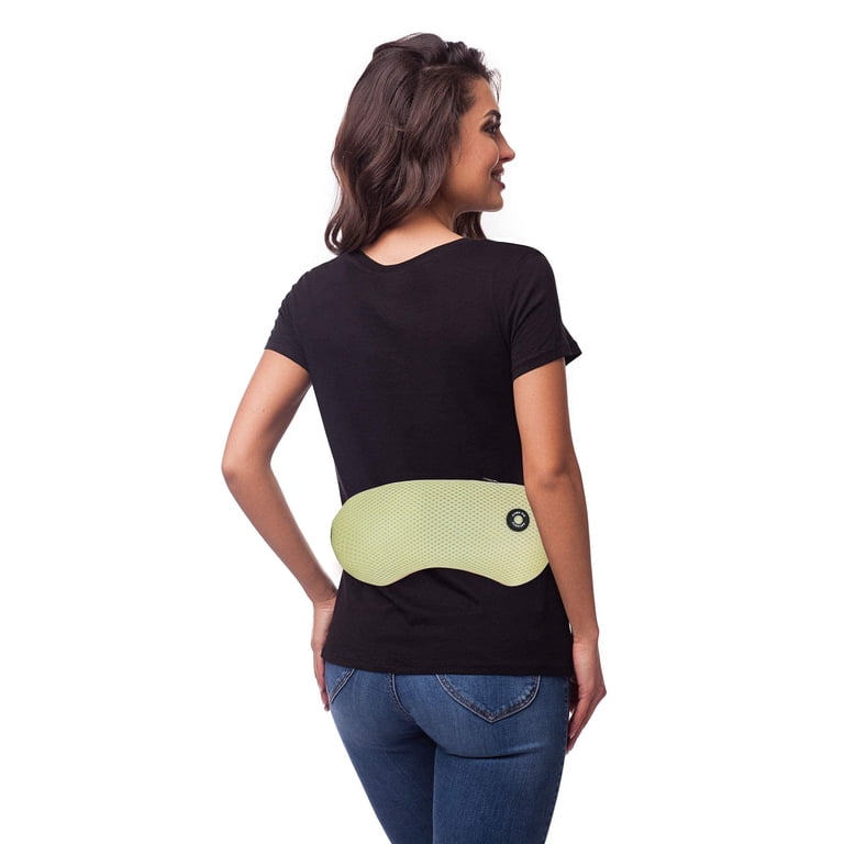 Vibrating Lower Back Massager Belt - Cordless Massager for Back Pain Relief  for Men and Women - Colors Vary