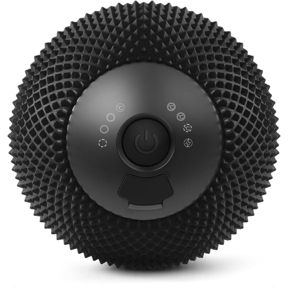 Vibrating Massage Ball with Heat, 7 Modes, Memory Function, Myofascial Release, Deep Tissue Muscle Recovery Ball for Trigger Point Massage - Mobility Ball Back & Hip Release Tool