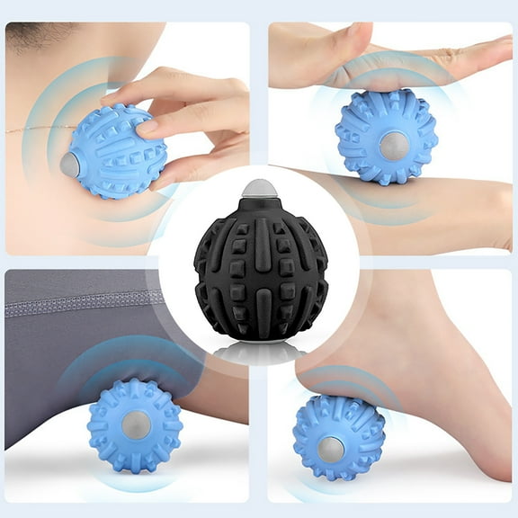 Vibrating Massage Ball High-Intensity Pain Relief Physical Therapy Deep Tissue Muscle Massager Fascia Ball