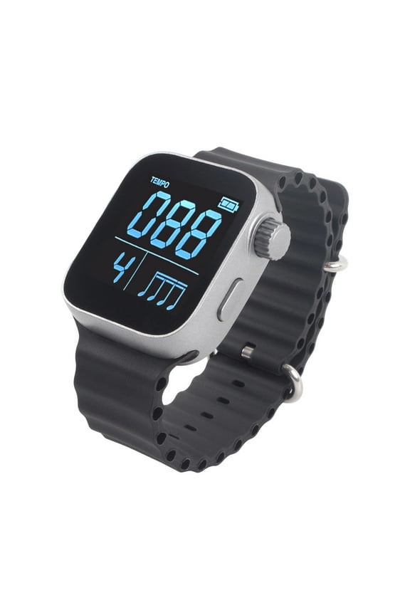 Vibrating Metronome Watch Rechargeable, 40-240 BPM Silent Wearable Trainer, Music Practice Fitness Running Tool