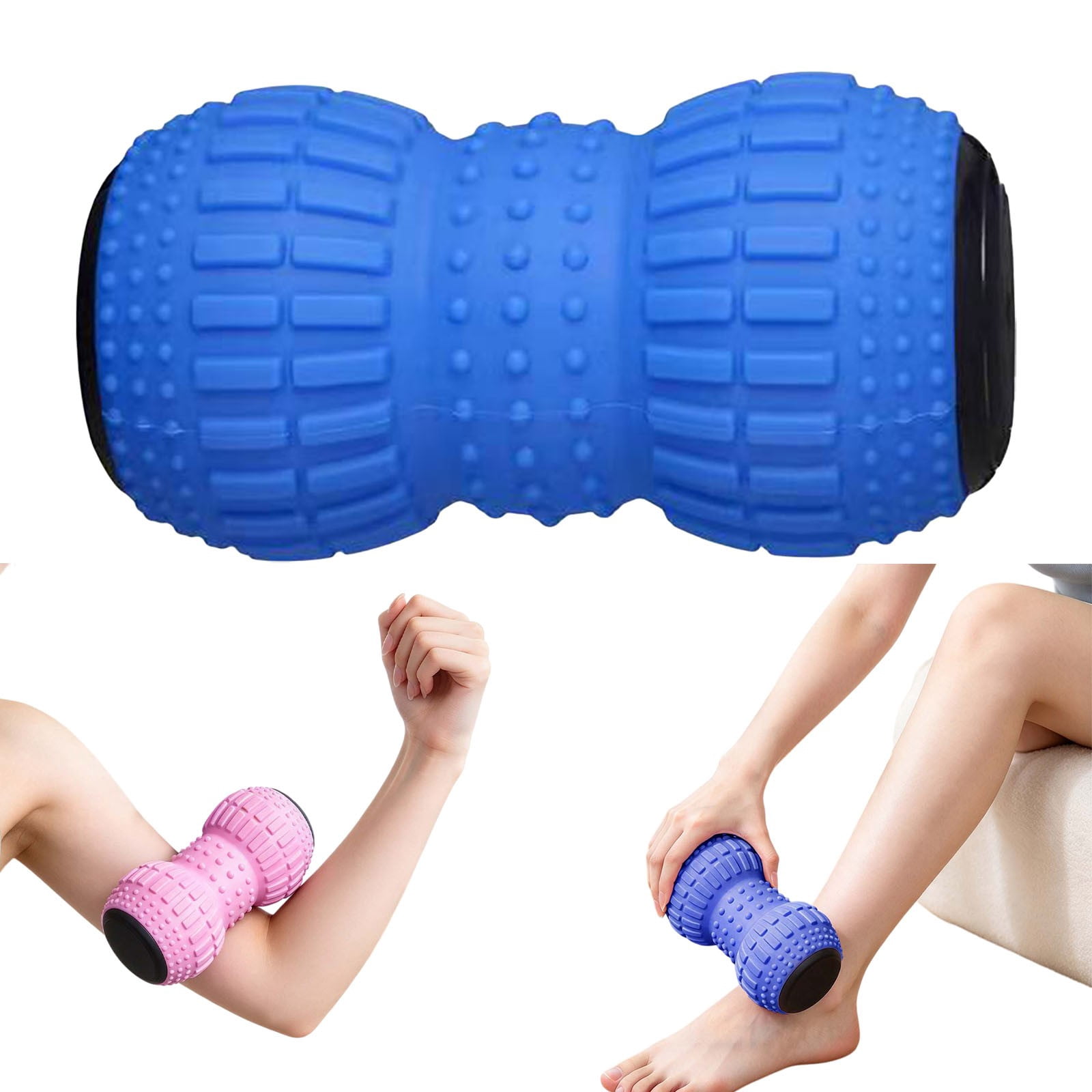 Vibrating Peanut Massage Ball,Yoga Roller Ball, Peanut Massage Ball ...
