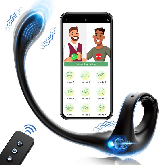 Vibrating Penis Ring, Black