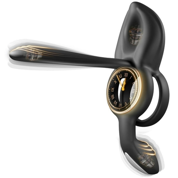 Vibrating Penis Ring Couple Sex Toys, KERERO 4 in 1 Vibrator Adult Sex Toys for Men Women,10 Vibrations Prostate Massagers Vibrator for Men, Remote Control Adult Toys for Men