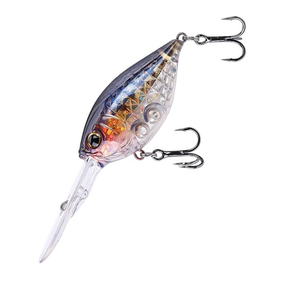 Vibrating Rattling Fishing Lures With Long Lip and Strong Treble Hook Realistic Swimming Minnows Baits For Freshwaters