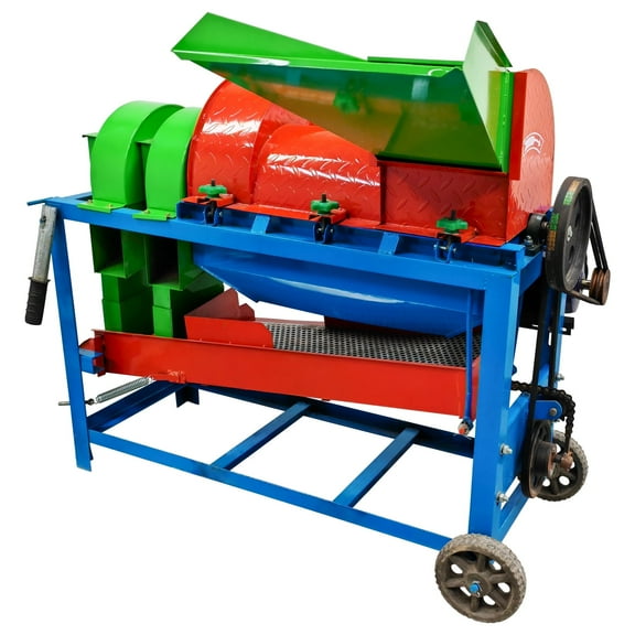 Vibrating Screen Type Multifunctional Thresher Grain Threshing and Screening Machine 220V
