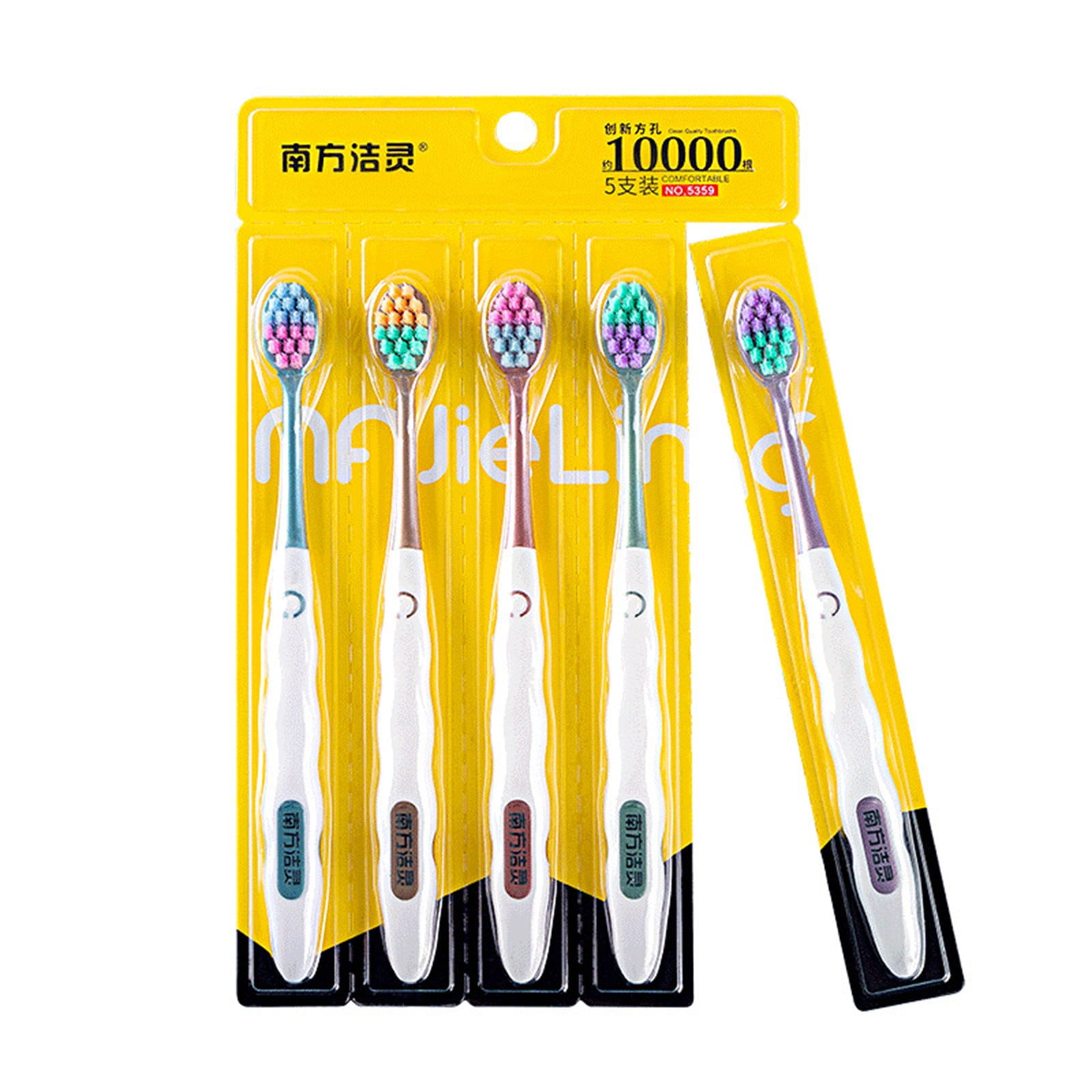 Vibrating Tongue Travel Toothbrushes, Good As A Camping Toothbrush Or